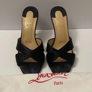 Christian Louboutin NICOL IS BACK 85 Crepe Satin